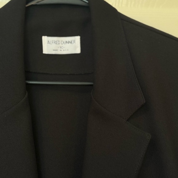 Alfred Dunner Elegant Black Suit Jacket Size 10 - Picture 2 of 4